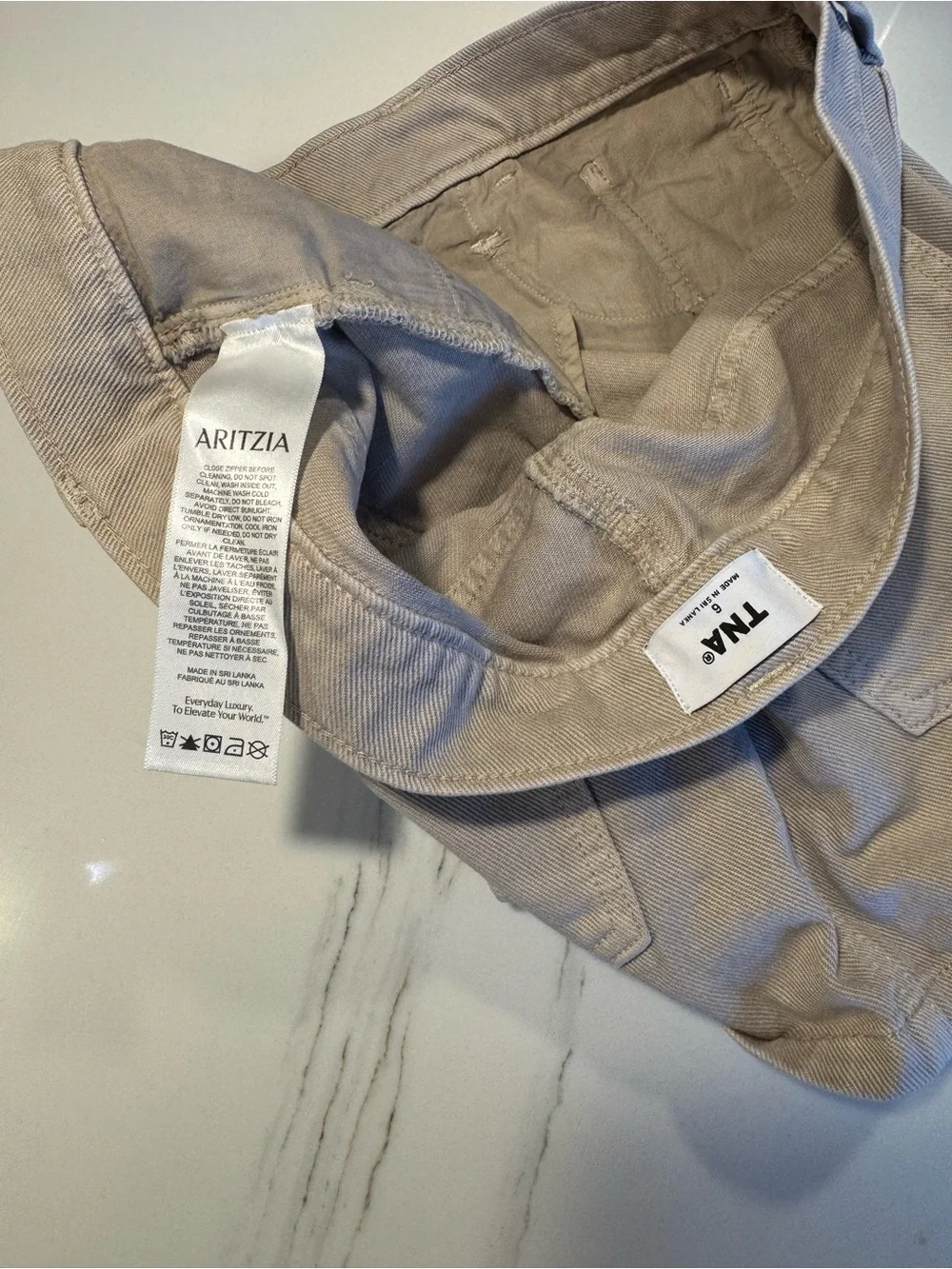 Aritzia casual denim